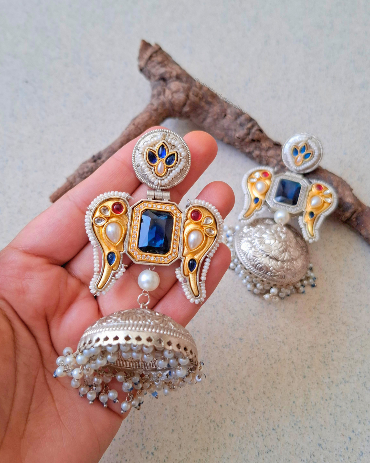Toria Brass Earrings