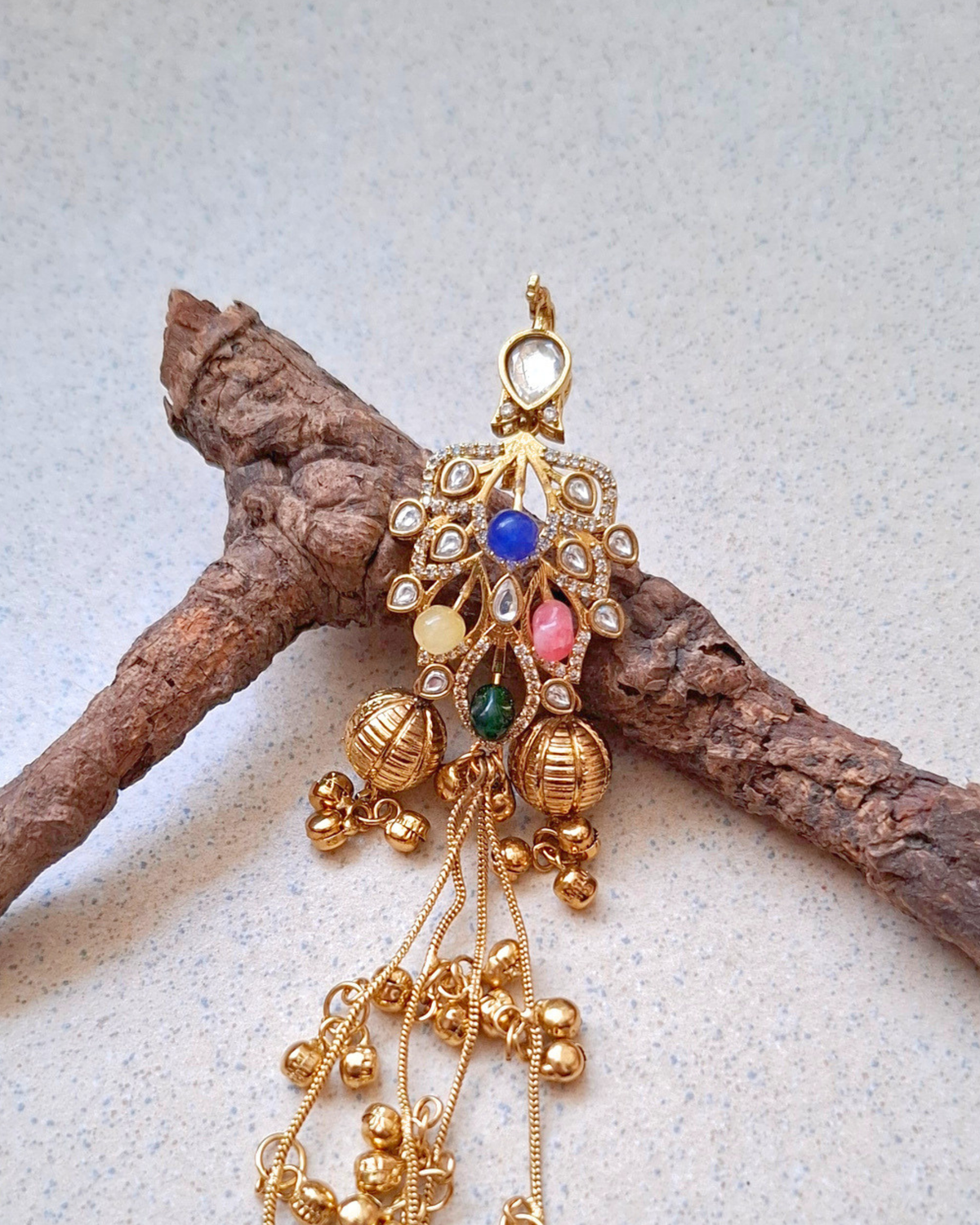 Jhanak Brass Hairpin
