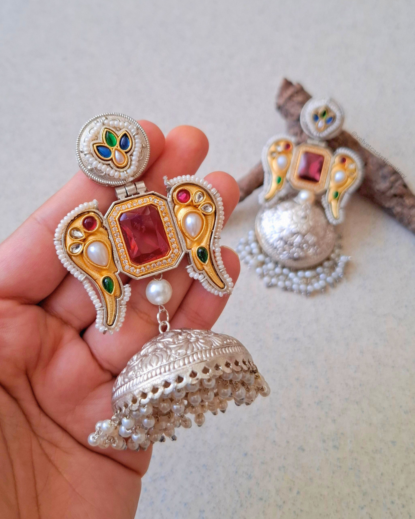 Toria Brass Earrings