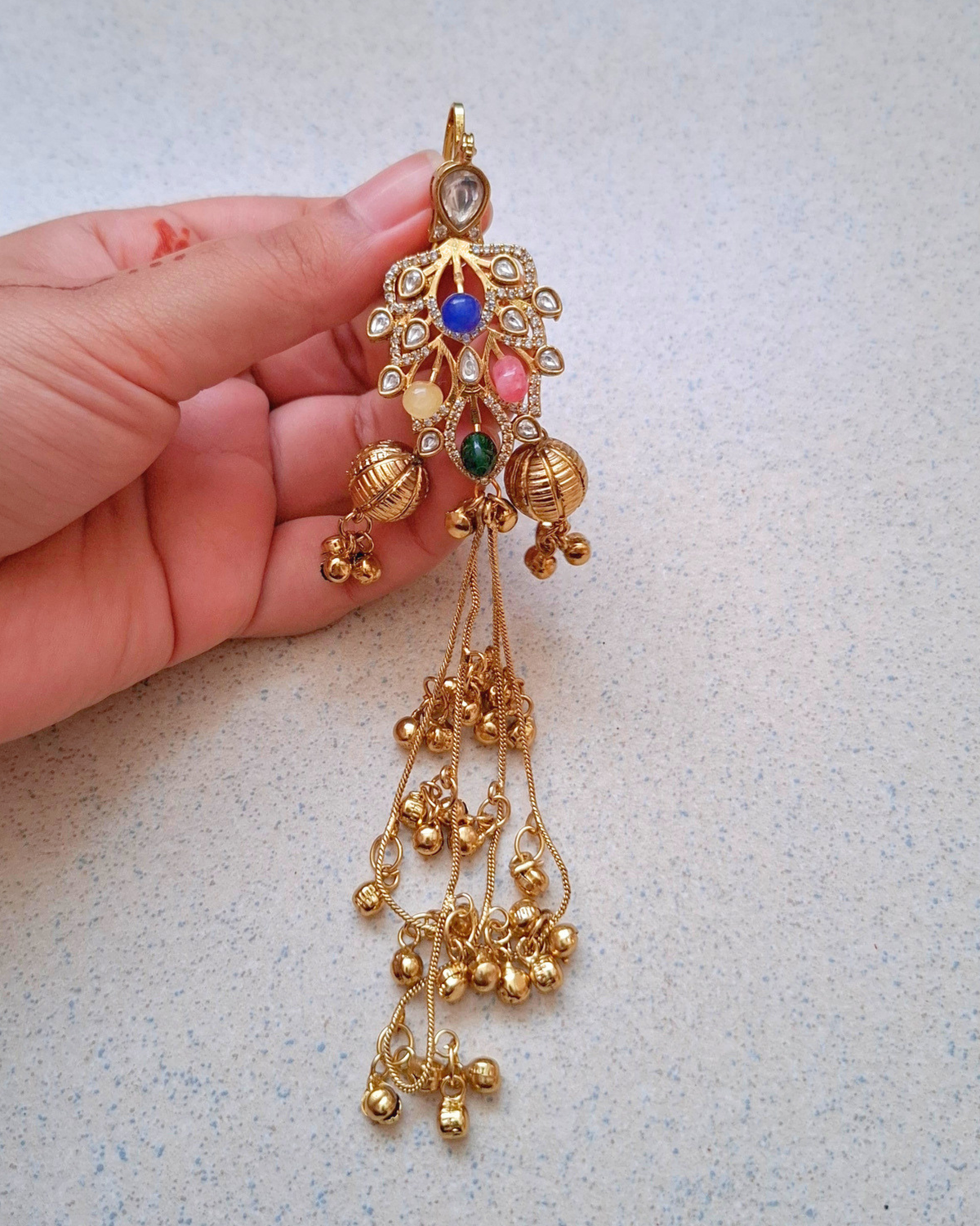 Jhanak Brass Hairpin