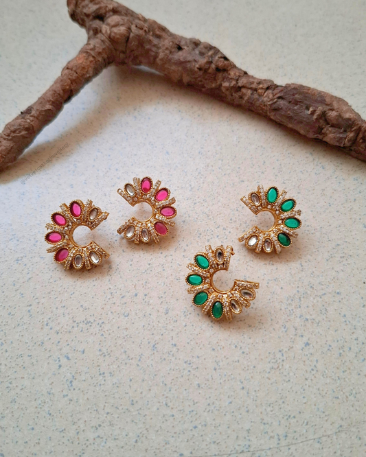 Heer Brass Earrings