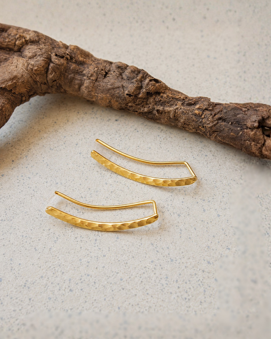 Sui Brass Earrings