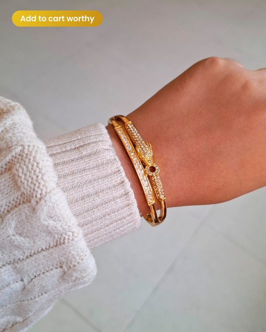 Zeno Statement Bracelet ( Anti Tranish )