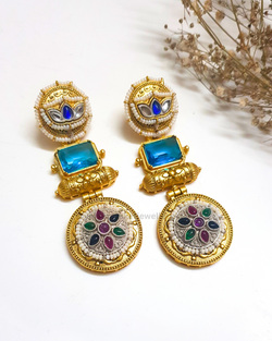 Driti Brass Earrings