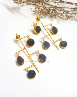 Zen Brass Earrings
