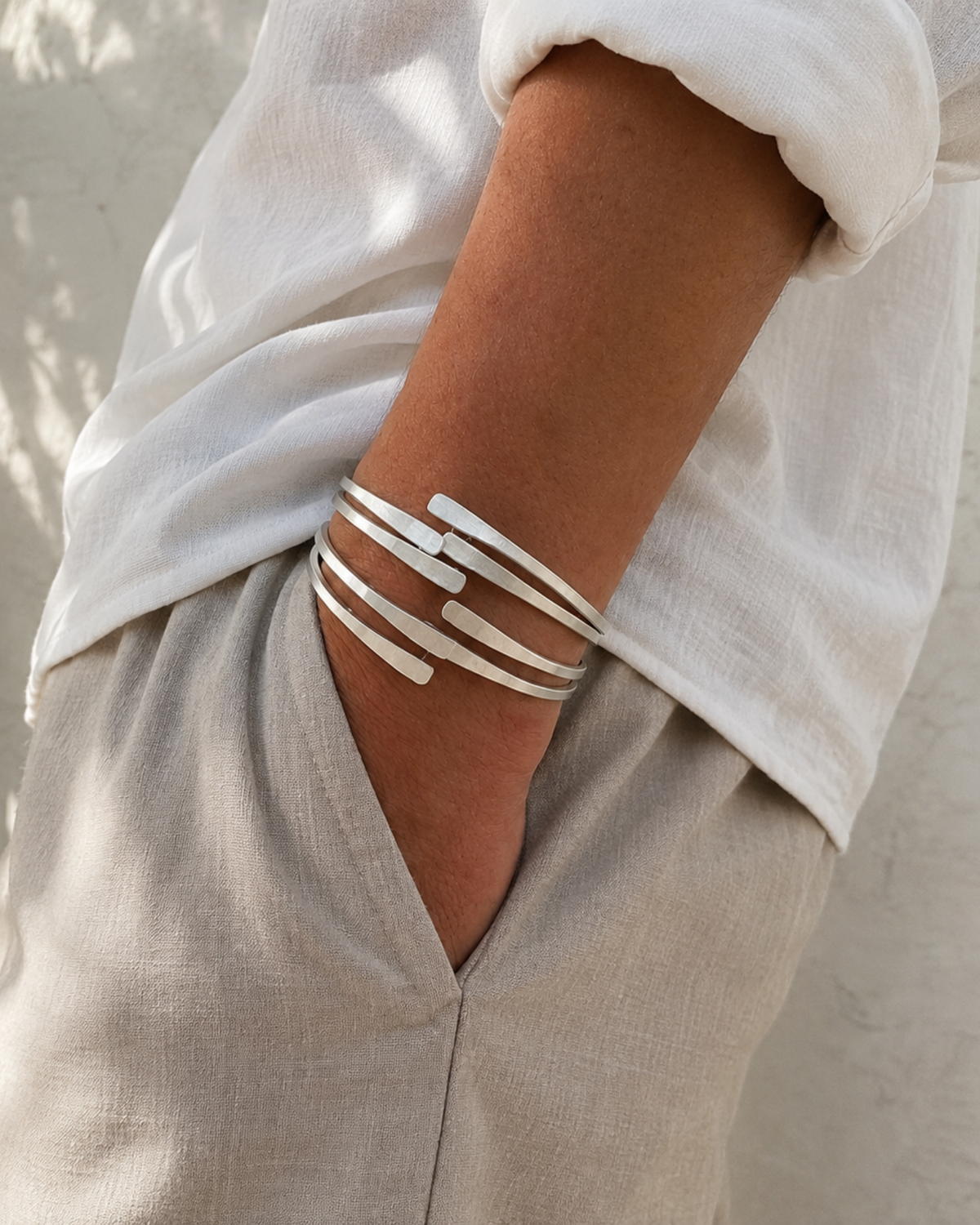 Faqt Brass Kadas - Silver