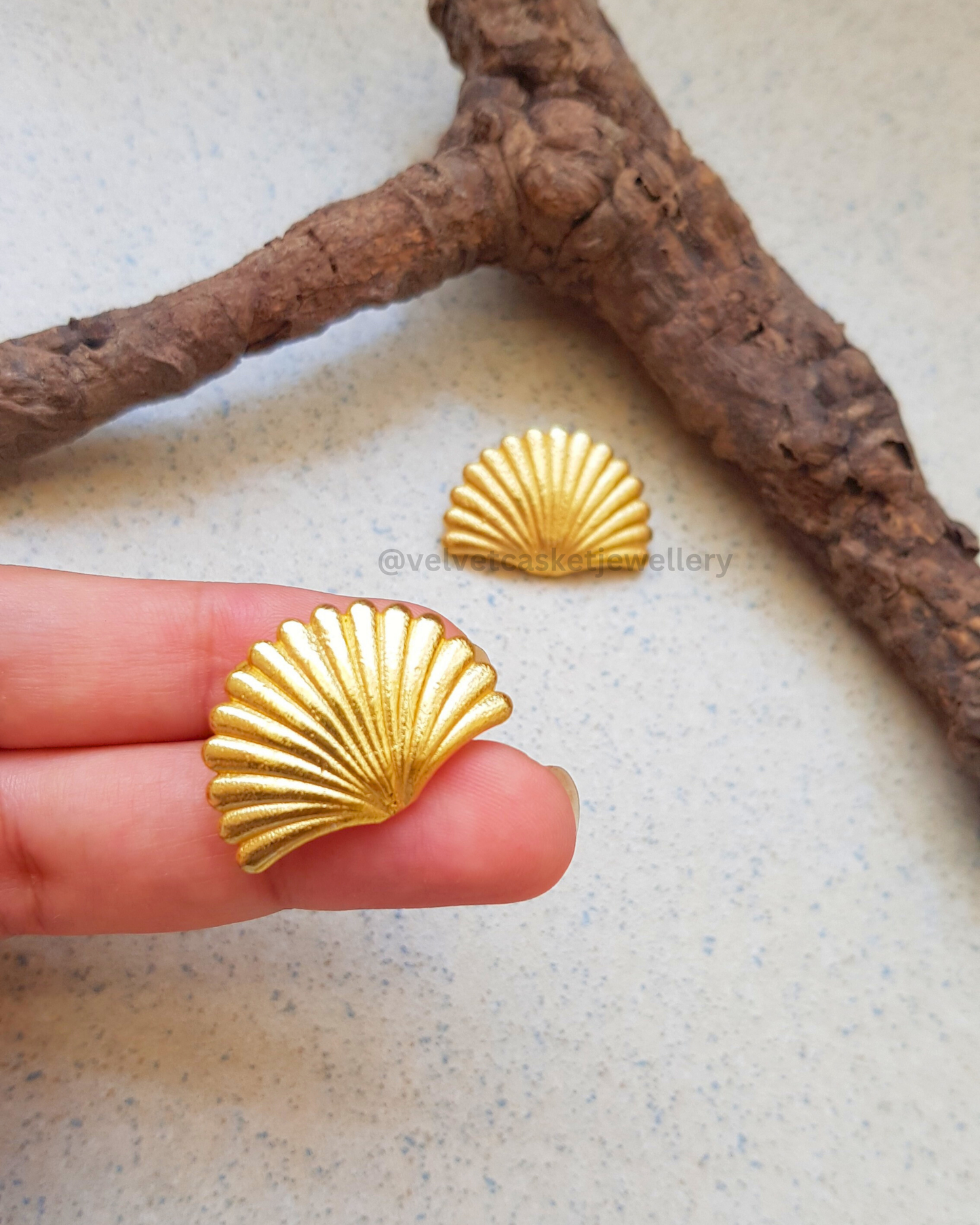 Raeve Bugadi Brass Earrings