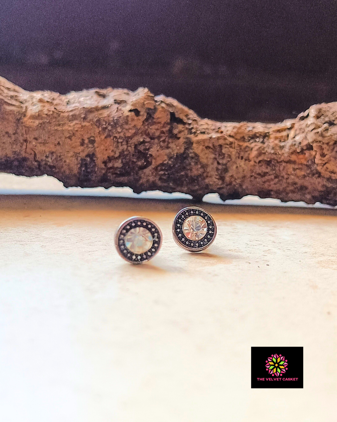 AD Circle Studs