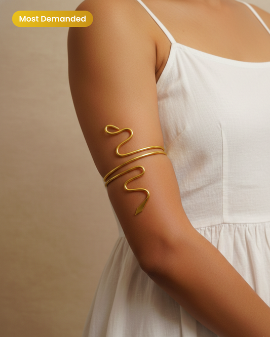 Anne Brass Arm Cuff