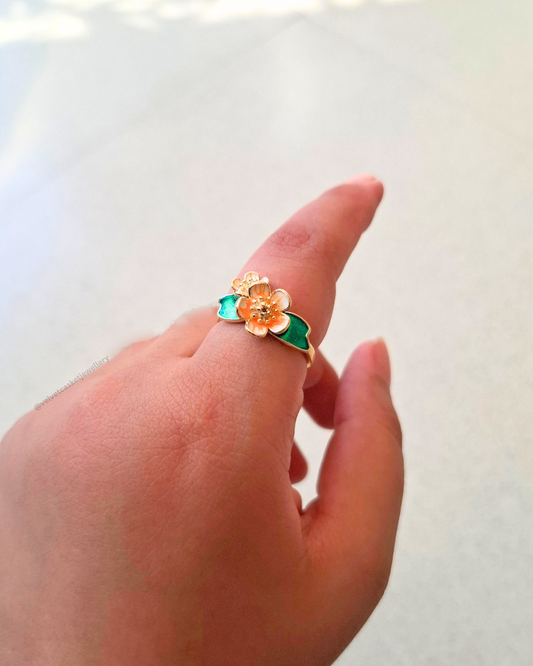 Reet Adjustable Ring (Anti - Tarnish)