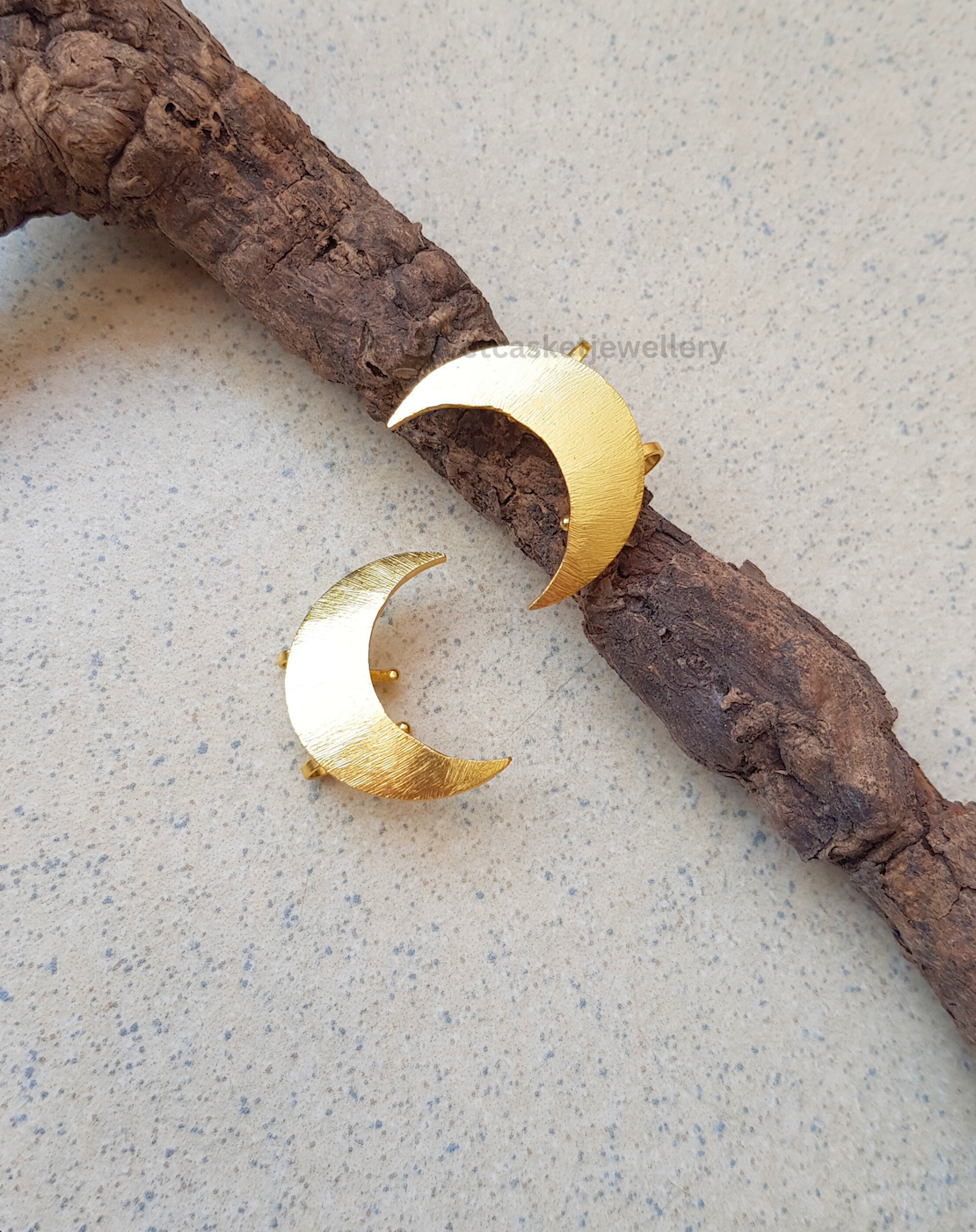 Loie Bugadi Brass Earrings