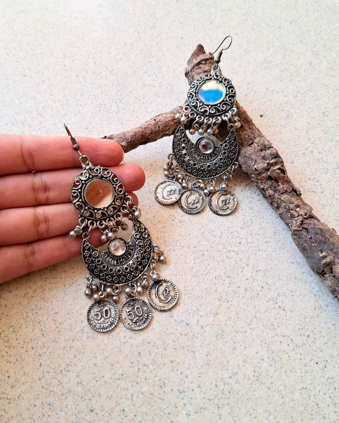 Sohvi oxidised earrings