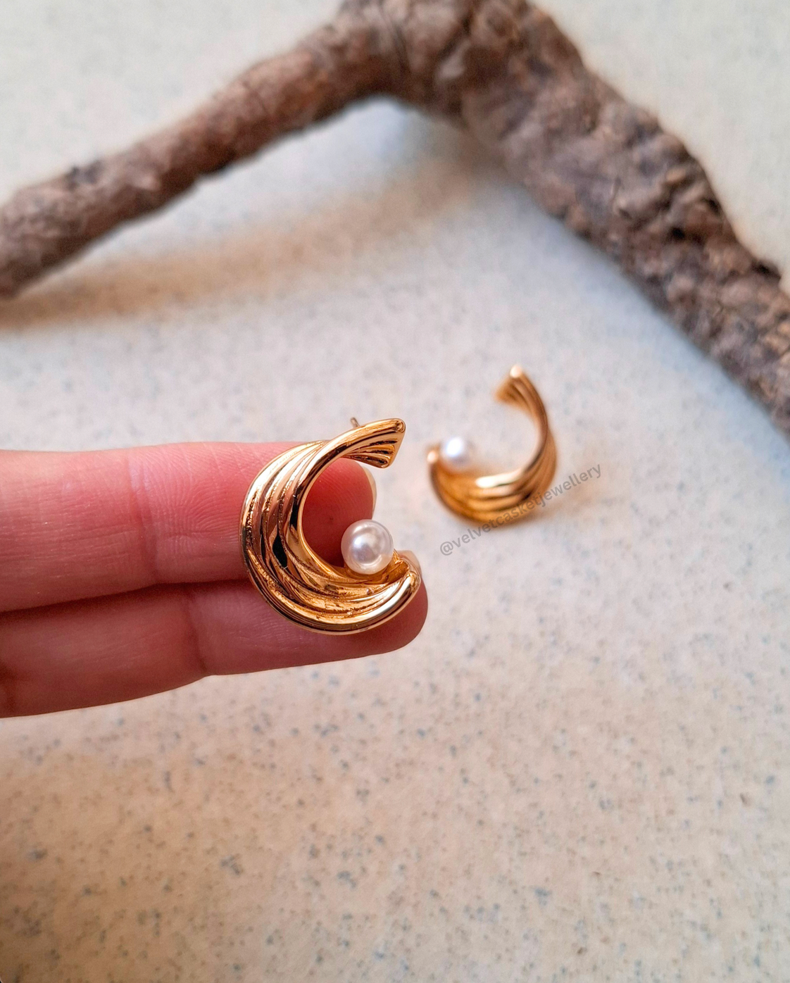 Zeya Earrings ( Anti Tranish )