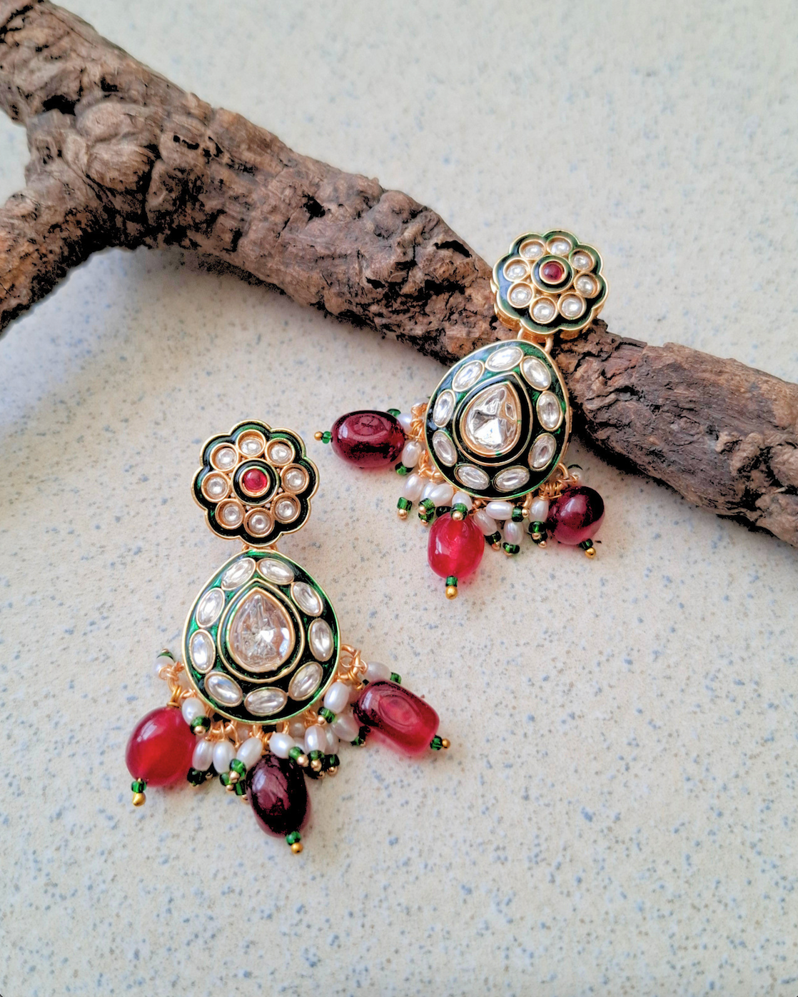 Driti Kundan Necklace Set
