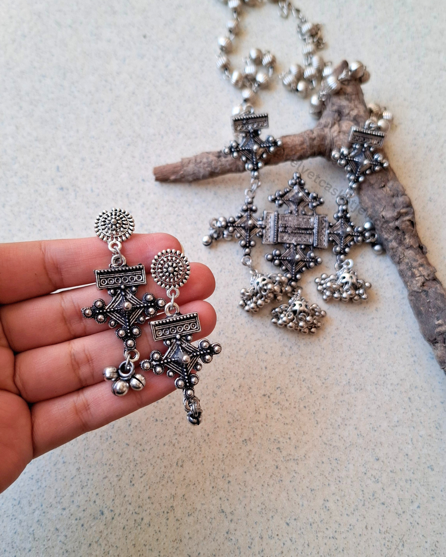 Duja oxidised necklace