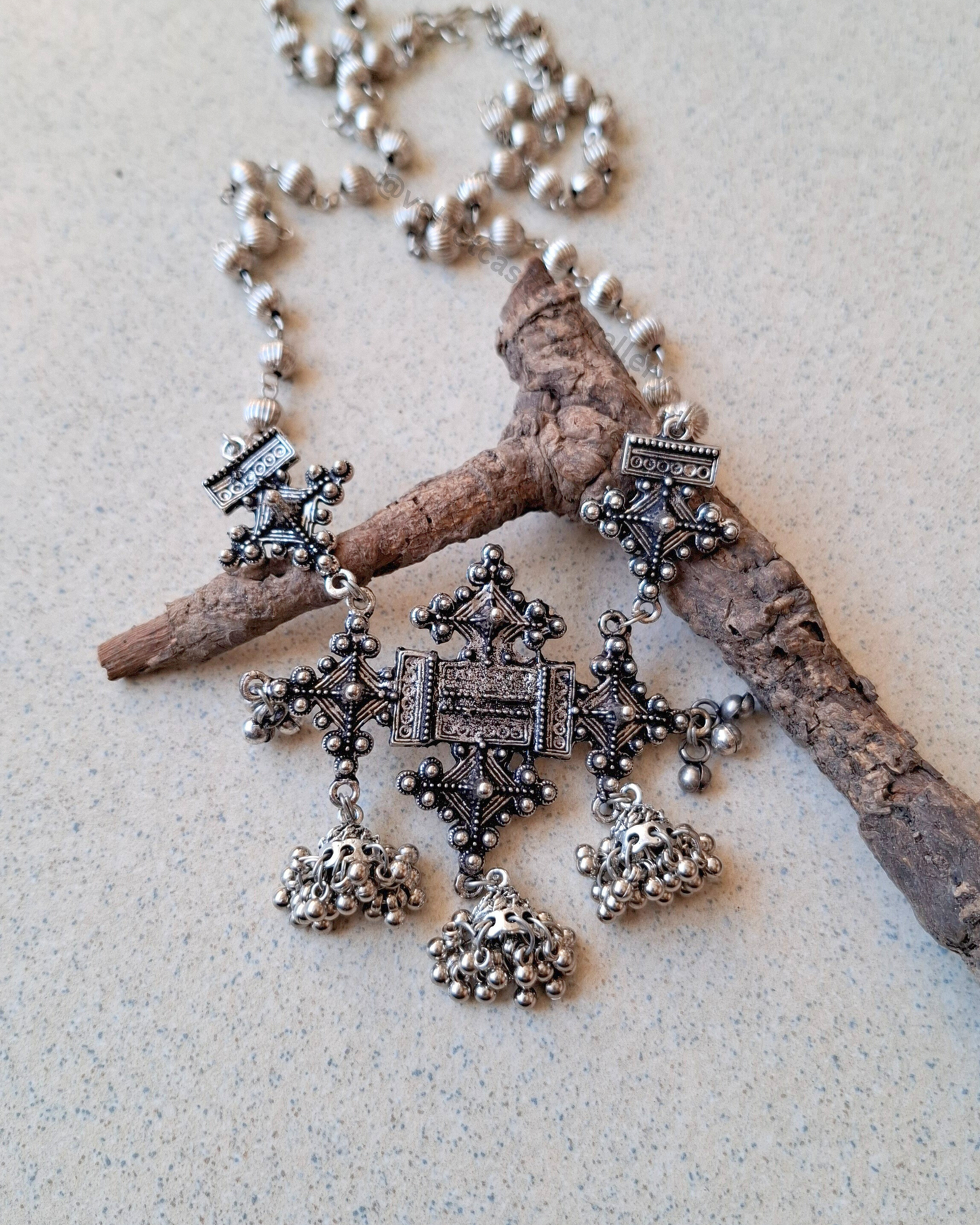 Duja oxidised necklace